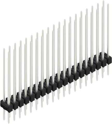 Fischer Elektronik Stiftleiste (Standard) Anzahl Reihen: 2 10053759 10St.