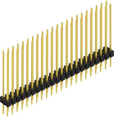 Fischer Elektronik Stiftleiste (Standard) Anzahl Reihen: 2 SL223044G 10St.