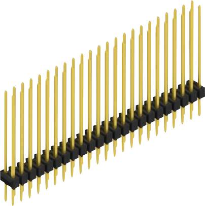 Fischer Elektronik Stiftleiste (Standard) Anzahl Reihen: 2 SL223046G 10St.