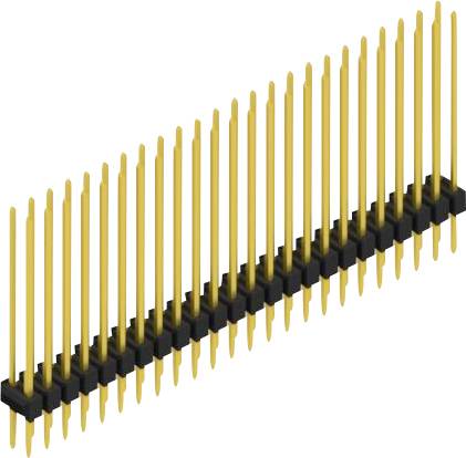 Fischer Elektronik Stiftleiste (Standard) Anzahl Reihen: 2 10053762 10St.