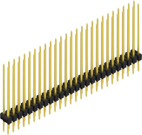 Fischer Elektronik Stiftleiste (Standard) Anzahl Reihen: 2 SL223052G 10St.