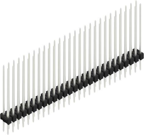 Fischer Elektronik Stiftleiste (Standard) Anzahl Reihen: 2 SL223054Z 10St.