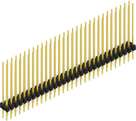 Fischer Elektronik Stiftleiste (Standard) Anzahl Reihen: 2 10053763 10St.