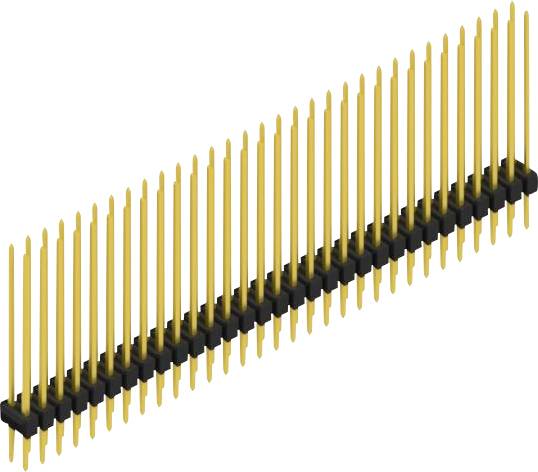Fischer Elektronik Stiftleiste (Standard) Anzahl Reihen: 2 SL223062G 10St.
