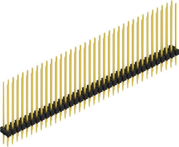 Fischer Elektronik Stiftleiste (Standard) Anzahl Reihen: 2 10053764 10St.