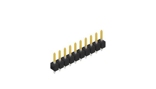Fischer Elektronik Stiftleiste (Standard) Anzahl Reihen: 1 10053795 10St.