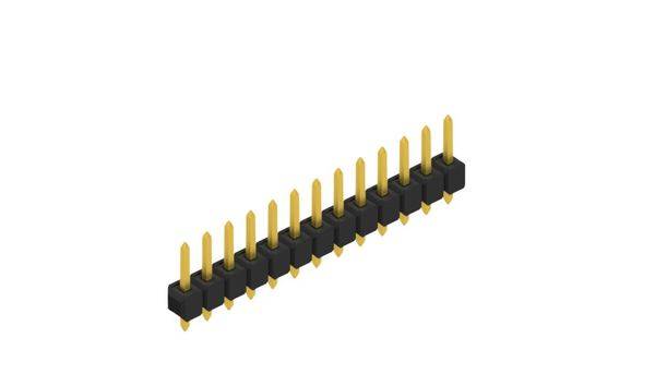 Fischer Elektronik Stiftleiste (Standard) Anzahl Reihen: 1 10053803 10St.