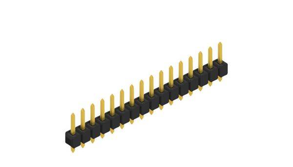 Fischer Elektronik Stiftleiste (Standard) Anzahl Reihen: 1 10053812 10St.