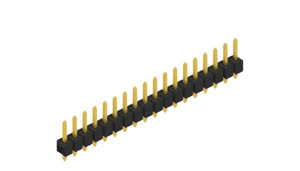Fischer Elektronik Stiftleiste (Standard) Anzahl Reihen: 1 10053818 10St.