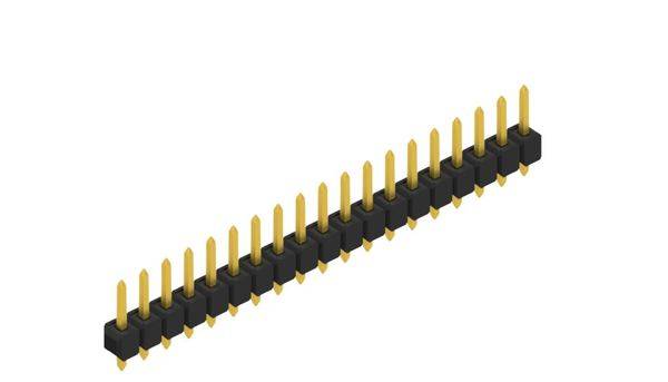 Fischer Elektronik Stiftleiste (Standard) Anzahl Reihen: 1 10053821 10St.