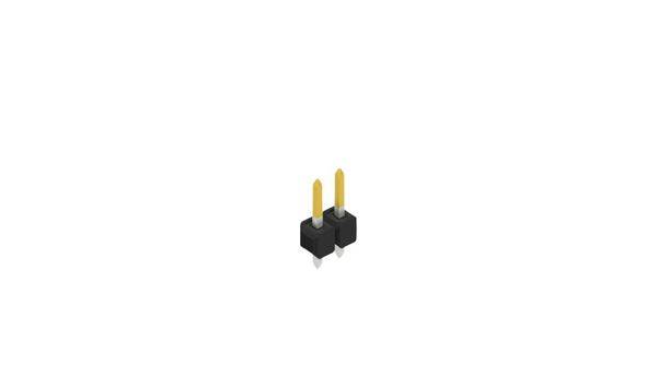Fischer Elektronik Stiftleiste (Standard) Anzahl Reihen: 1 10053771 10St.