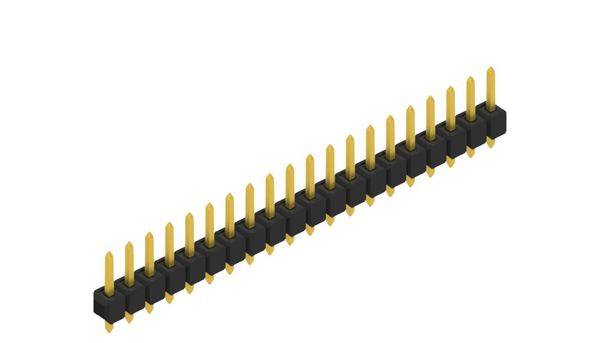 Fischer Elektronik Stiftleiste (Standard) Anzahl Reihen: 1 10053824 10St.