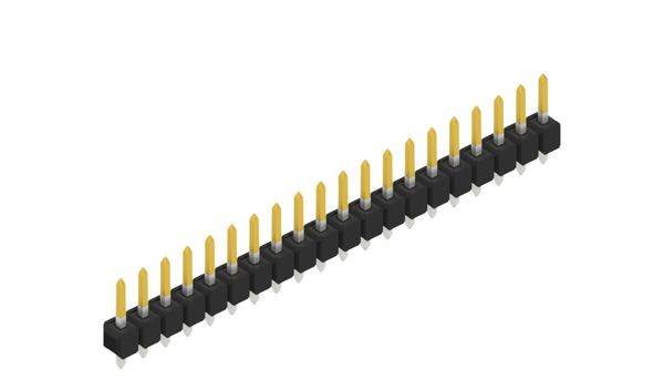 Fischer Elektronik Stiftleiste (Standard) Anzahl Reihen: 1 10053825 10St.