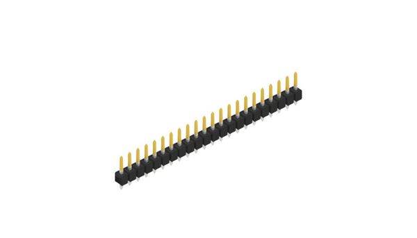 Fischer Elektronik Stiftleiste (Standard) Anzahl Reihen: 1 10053832 10St.