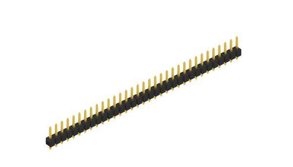 Fischer Elektronik Stiftleiste (Standard) Anzahl Reihen: 1 10053865 10St.