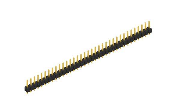 Fischer Elektronik Stiftleiste (Standard) Anzahl Reihen: 1 10053871 10St.