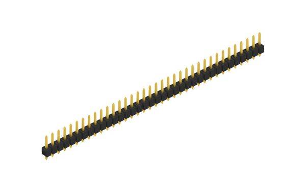 Fischer Elektronik Stiftleiste (Standard) Anzahl Reihen: 1 10053874 10St.