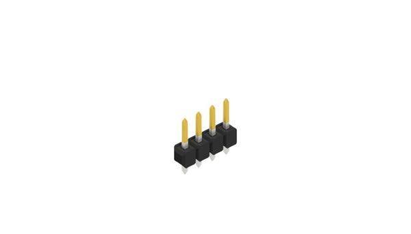 Fischer Elektronik Stiftleiste (Standard) Anzahl Reihen: 1 10053777 10St.