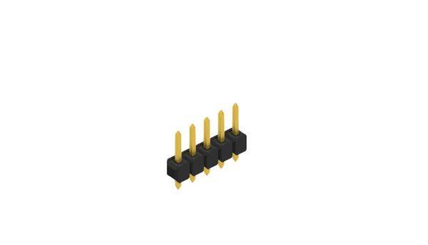 Fischer Elektronik Stiftleiste (Standard) Anzahl Reihen: 1 10053779 10St.