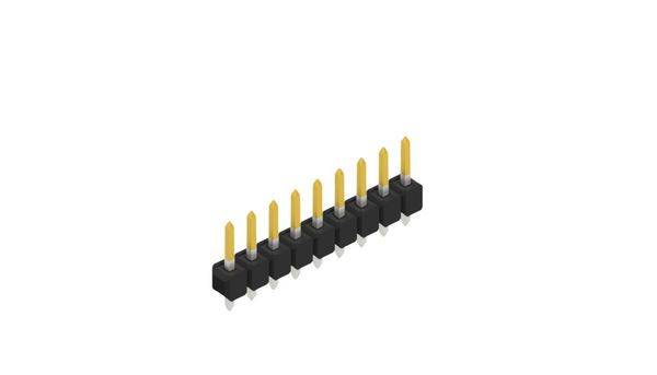 Fischer Elektronik Stiftleiste (Standard) Anzahl Reihen: 1 10053792 10St.