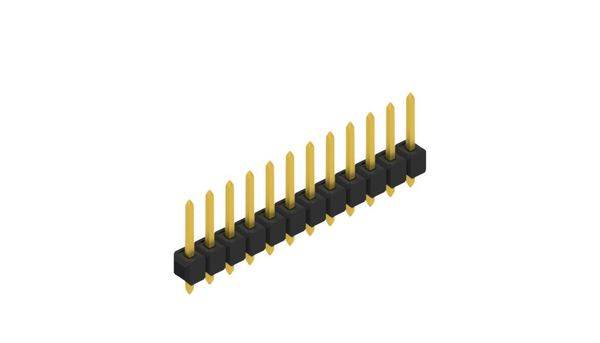 Fischer Elektronik Stiftleiste (Standard) Anzahl Reihen: 1 10053911 10St.