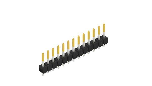 Fischer Elektronik Stiftleiste (Standard) Anzahl Reihen: 1 10053915 10St.