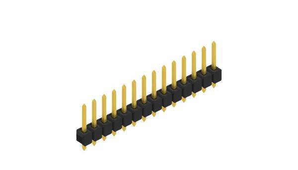 Fischer Elektronik Stiftleiste (Standard) Anzahl Reihen: 1 10053917 10St.