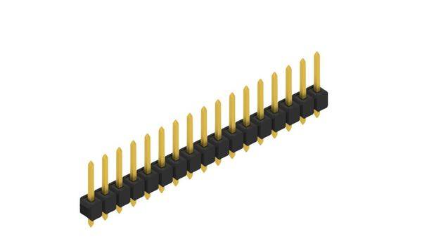 Fischer Elektronik Stiftleiste (Standard) Anzahl Reihen: 1 10053927 10St.