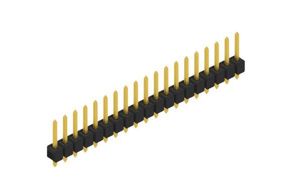 Fischer Elektronik Stiftleiste (Standard) Anzahl Reihen: 1 10053933 10St.