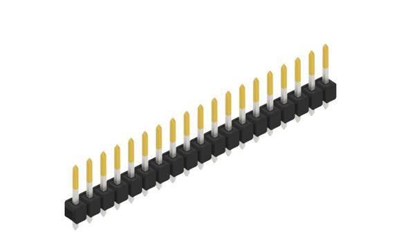 Fischer Elektronik Stiftleiste (Standard) Anzahl Reihen: 1 10053934 10St.