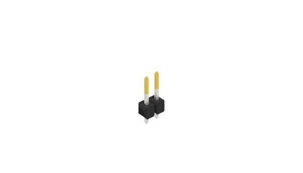 Fischer Elektronik Stiftleiste (Standard) Anzahl Reihen: 1 10053882 10St.
