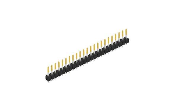 Fischer Elektronik Stiftleiste (Standard) Anzahl Reihen: 1 10053946 10St.