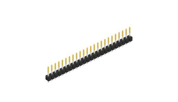Fischer Elektronik Stiftleiste (Standard) Anzahl Reihen: 1 10053949 10St.