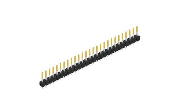 Fischer Elektronik Stiftleiste (Standard) Anzahl Reihen: 1 10053958 10St.