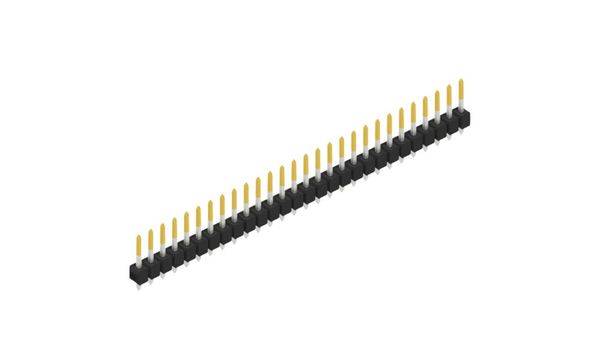 Fischer Elektronik Stiftleiste (Standard) Anzahl Reihen: 1 10053962 10St.