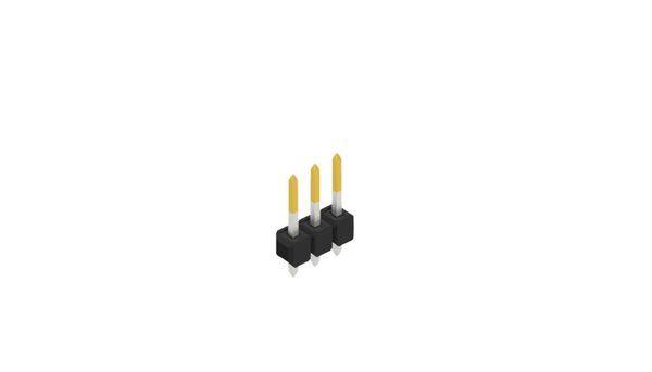 Fischer Elektronik Stiftleiste (Standard) Anzahl Reihen: 1 10053885 10St.