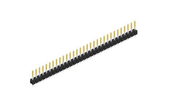 Fischer Elektronik Stiftleiste (Standard) Anzahl Reihen: 1 10053972 10St.