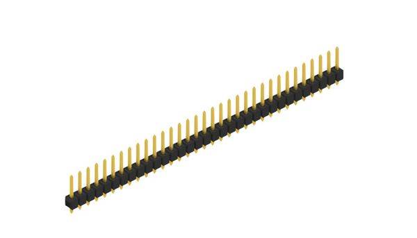 Fischer Elektronik Stiftleiste (Standard) Anzahl Reihen: 1 10053977 10St.