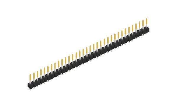 Fischer Elektronik Stiftleiste (Standard) Anzahl Reihen: 1 10053981 10St.