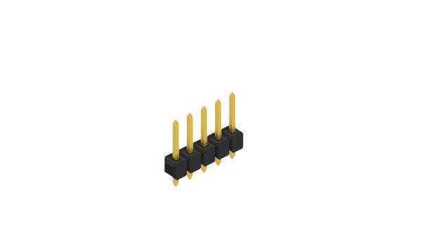Fischer Elektronik Stiftleiste (Standard) Anzahl Reihen: 1 10053890 10St.