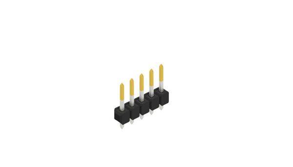 Fischer Elektronik Stiftleiste (Standard) Anzahl Reihen: 1 10053891 10St.