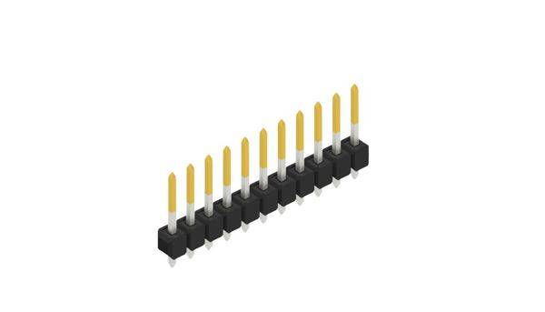 Fischer Elektronik Stiftleiste (Standard) Anzahl Reihen: 1 10054022 10St.