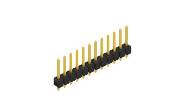 Fischer Elektronik Stiftleiste (Standard) Anzahl Reihen: 1 10054025 10St.