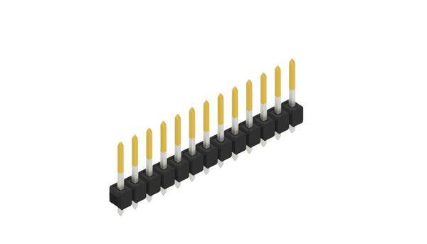 Fischer Elektronik Stiftleiste (Standard) Anzahl Reihen: 1 10054029 10St.
