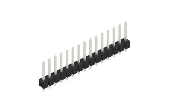 Fischer Elektronik Stiftleiste (Standard) Anzahl Reihen: 1 10054037 10St.