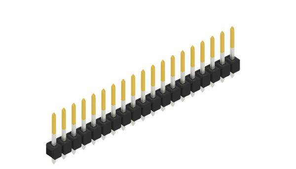 Fischer Elektronik Stiftleiste (Standard) Anzahl Reihen: 1 10054049 10St.
