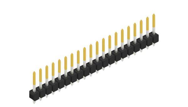 Fischer Elektronik Stiftleiste (Standard) Anzahl Reihen: 1 10054052 10St.