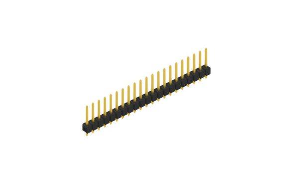 Fischer Elektronik Stiftleiste (Standard) Anzahl Reihen: 1 10054054 10St.