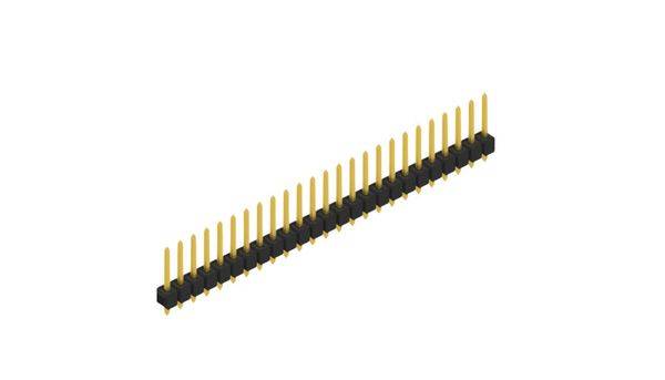 Fischer Elektronik Stiftleiste (Standard) Anzahl Reihen: 1 10054067 10St.