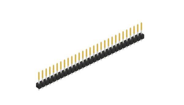 Fischer Elektronik Stiftleiste (Standard) Anzahl Reihen: 1 10054082 10St.